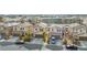 Aerial view of houses and street at 6301 Beavertail Pond Ave, Las Vegas, NV 89122