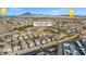 Aerial view of house and surrounding community at 6301 Beavertail Pond Ave, Las Vegas, NV 89122
