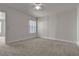 Bedroom with window, ceiling fan and neutral decor at 6800 E Lake Mead Blvd # 2028, Las Vegas, NV 89156