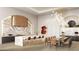 Gourmet kitchen features marble countertops, modern appliances, and a large island with seating at 700 W Carson Ave # 1401, Las Vegas, NV 89106