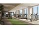 State-of-the-art fitness center with modern equipment and city views at 700 W Carson Ave # 1401, Las Vegas, NV 89106