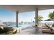 Relaxing pool area with lounge chairs and a view of the city at 700 W Carson Ave # 1401, Las Vegas, NV 89106