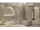 Serene spa featuring modern soaking tubs and calming earth tones at 700 W Carson Ave # 1401, Las Vegas, NV 89106