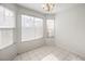 Bright dining area with tile floors and large windows at 1183 Winnipeg Ct, Henderson, NV 89002