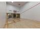 Modern squash court featuring hardwood floors and glass walls at 270 E Flamingo Rd # 211, Las Vegas, NV 89169