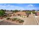 Attractive aerial view of a home showcasing mature trees and well-maintained landscaping at 2730 El Camino Rd, Las Vegas, NV 89146