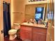 Bathroom with toilet and shower at 3318 N Decatur Blvd # 2068, Las Vegas, NV 89130