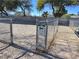 Enclosed pet area with waste disposal bags at 3318 N Decatur Blvd # 2068, Las Vegas, NV 89130