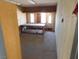 Large workshop area with work bench and ample space at 3748 Skyline St, Logandale, NV 89021