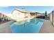 Refreshing backyard pool and spa at 6401 Home Run Dr, Las Vegas, NV 89130