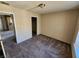 Bedroom with entry to walk-in closet at 7200 Pirates Cove Rd # 2005, Las Vegas, NV 89145