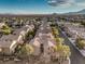 Aerial view of house and neighborhood, showcasing surrounding area at 7642 Riva Ridge St, Las Vegas, NV 89149