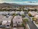 Aerial view of neighborhood, showcasing a house among others at 7642 Riva Ridge St, Las Vegas, NV 89149