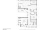 Two-story home floor plan with multiple bedrooms and a loft at 7642 Riva Ridge St, Las Vegas, NV 89149