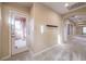 Hallway with access to balcony and other rooms at 7642 Riva Ridge St, Las Vegas, NV 89149