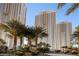 Luxury high-rise building with palm trees at , Las Vegas, NV 89109