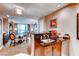 Open kitchen with breakfast bar and seating area at , Las Vegas, NV 89109