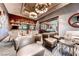 Elegant resident lounge with comfortable seating at , Las Vegas, NV 89109