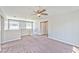 Spacious bedroom with carpet flooring and ceiling fan at 2694 Marvel Astoria St, Henderson, NV 89044