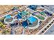 Aerial view of community park featuring playground and picnic area at 2694 Marvel Astoria St, Henderson, NV 89044