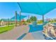 Community playground with covered play structures and soft surface for  at 2694 Marvel Astoria St, Henderson, NV 89044
