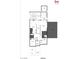 Detailed floor plan showcasing the layout of the house, including room dimensions and placement of key features at 4440 E Boston Ave, Las Vegas, NV 89104