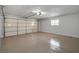 Spacious garage with epoxy floor and window at 4440 E Boston Ave, Las Vegas, NV 89104