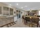 Kitchen with access to patio and living room at 9161 Horizon Mist Ave, Las Vegas, NV 89178