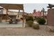 Community playground with western-themed play structures at 9161 Horizon Mist Ave, Las Vegas, NV 89178