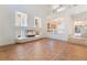 Living room fireplace with a modern design at 11017 Ladyburn Ct, Las Vegas, NV 89141