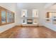 Living room with a fireplace and high ceilings at 11017 Ladyburn Ct, Las Vegas, NV 89141