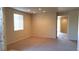 Bright and airy entryway with neutral colored walls and tile flooring at 1260 Corista Dr, Henderson, NV 89052