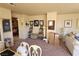 Spacious living room with ample natural light and neutral color palette at 1260 Corista Dr, Henderson, NV 89052