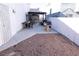 Backyard with patio, pergola, and gravel at 1429 Daybreak Dr, Las Vegas, NV 89108