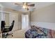 Bedroom with a gaming setup and a twin bed at 1510 Marita Dr, Boulder City, NV 89005