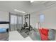 Home gym with weight bench and exercise equipment at 1510 Marita Dr, Boulder City, NV 89005