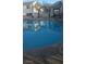 Sparkling community pool with surrounding patio at 1529 Tillman Falls Ave, Las Vegas, NV 89183