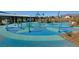 Community splash pad with colorful features for  at 1642 Dire Wolf Ave, North Las Vegas, NV 89084