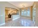 Breakfast nook with kitchen view and marble floors at 2 Cerchio Centrale, Henderson, NV 89011