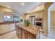 Spacious kitchen with island and granite countertops at 2 Cerchio Centrale, Henderson, NV 89011