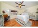 Spacious bedroom with hardwood floors and large window at 2050 N Los Feliz St # 172, Las Vegas, NV 89156