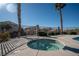 Relaxing community hot tub with surrounding landscaping at 2050 N Los Feliz St # 172, Las Vegas, NV 89156