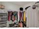 Large walk-in closet with ample shelving and hanging space at 2077 Via Firenze, Henderson, NV 89044