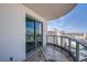 Private balcony with stunning city views at 222 Karen Ave # 2308, Las Vegas, NV 89109