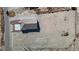 Aerial view of the new home on a large lot. A perfect place to build your dream at 2560 Tahachapi Ave, Pahrump, NV 89048
