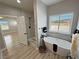 Luxurious bathroom with soaking tub, walk-in shower, and modern fixtures at 2560 Tahachapi Ave, Pahrump, NV 89048