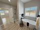 Beautiful bathroom with soaking tub, shower, and modern fixtures at 2560 Tahachapi Ave, Pahrump, NV 89048
