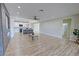 Spacious living room opens to kitchen and entry way at 2560 Tahachapi Ave, Pahrump, NV 89048