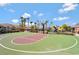 Well-maintained outdoor basketball court in a community setting at 2844 Copper Wind Ln # 4, Las Vegas, NV 89183