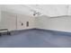 Spacious garage with epoxy floor and extra storage at 2844 Copper Wind Ln # 4, Las Vegas, NV 89183